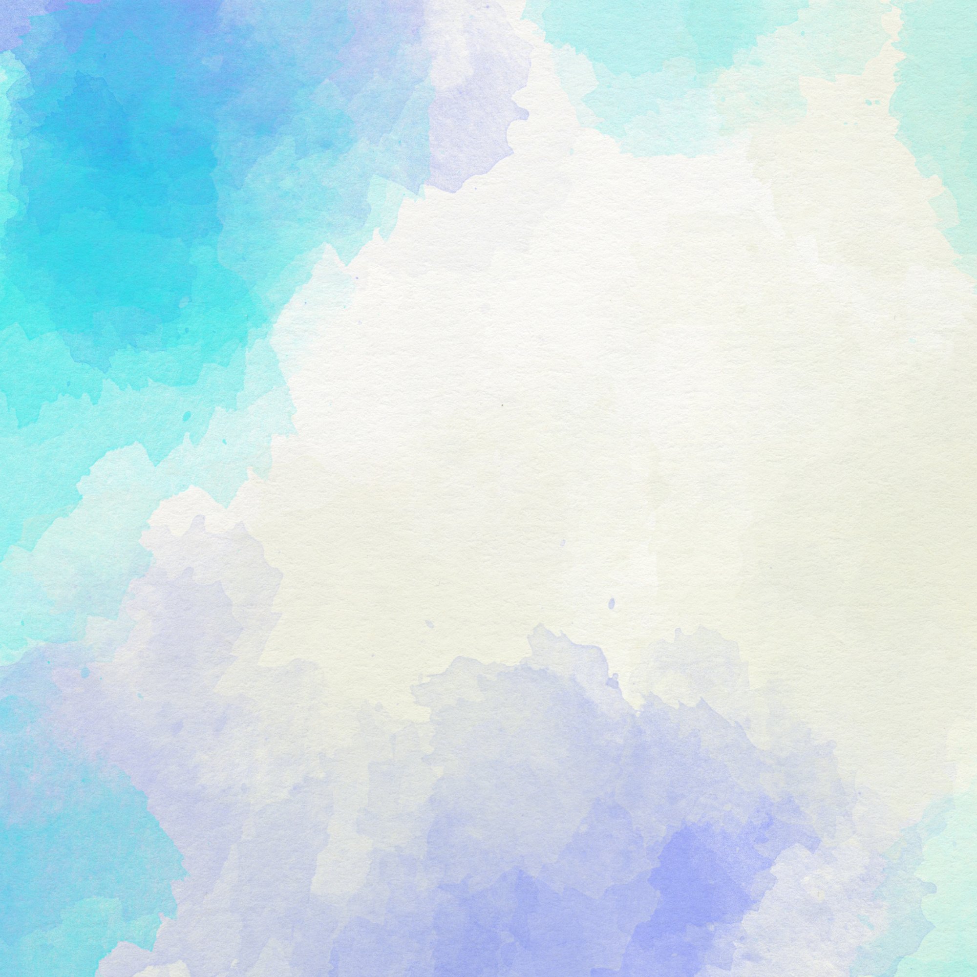 Soft Blue Watercolor Background